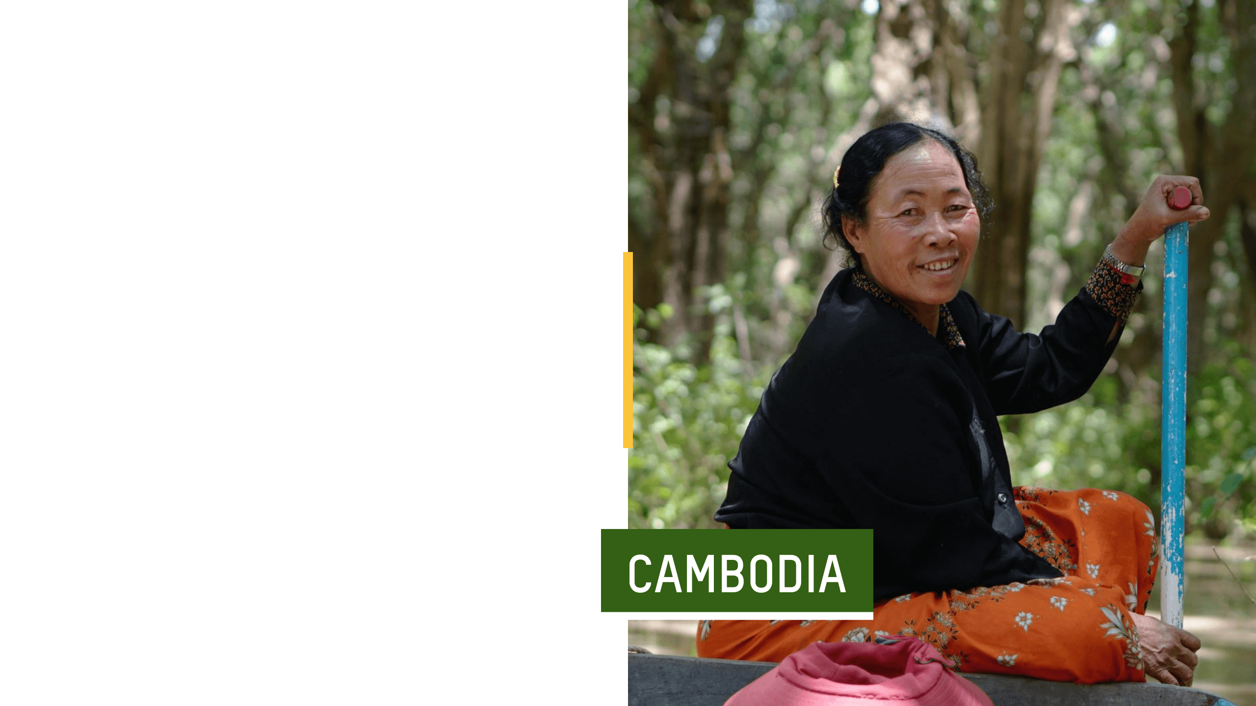 Ly Horn, age 55, is a tour boat driver in Cambodia