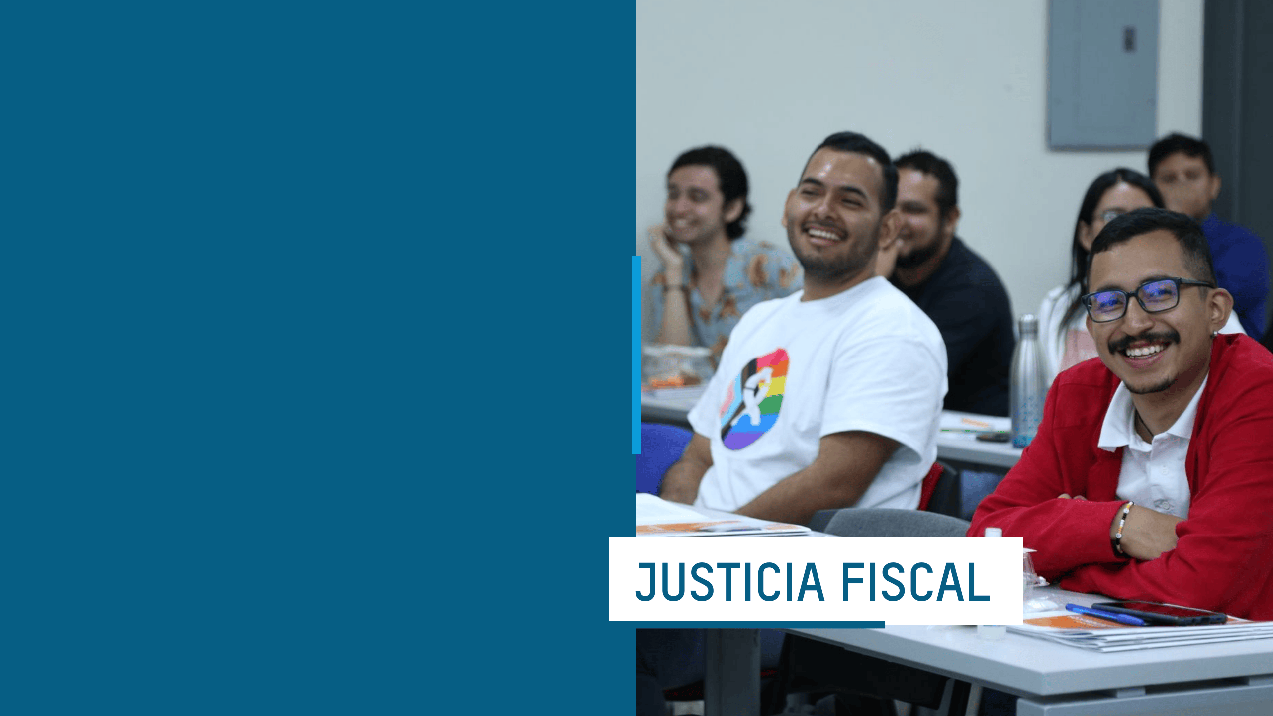 Participantes de la Escuela de Justicia fiscal en El Salvador.