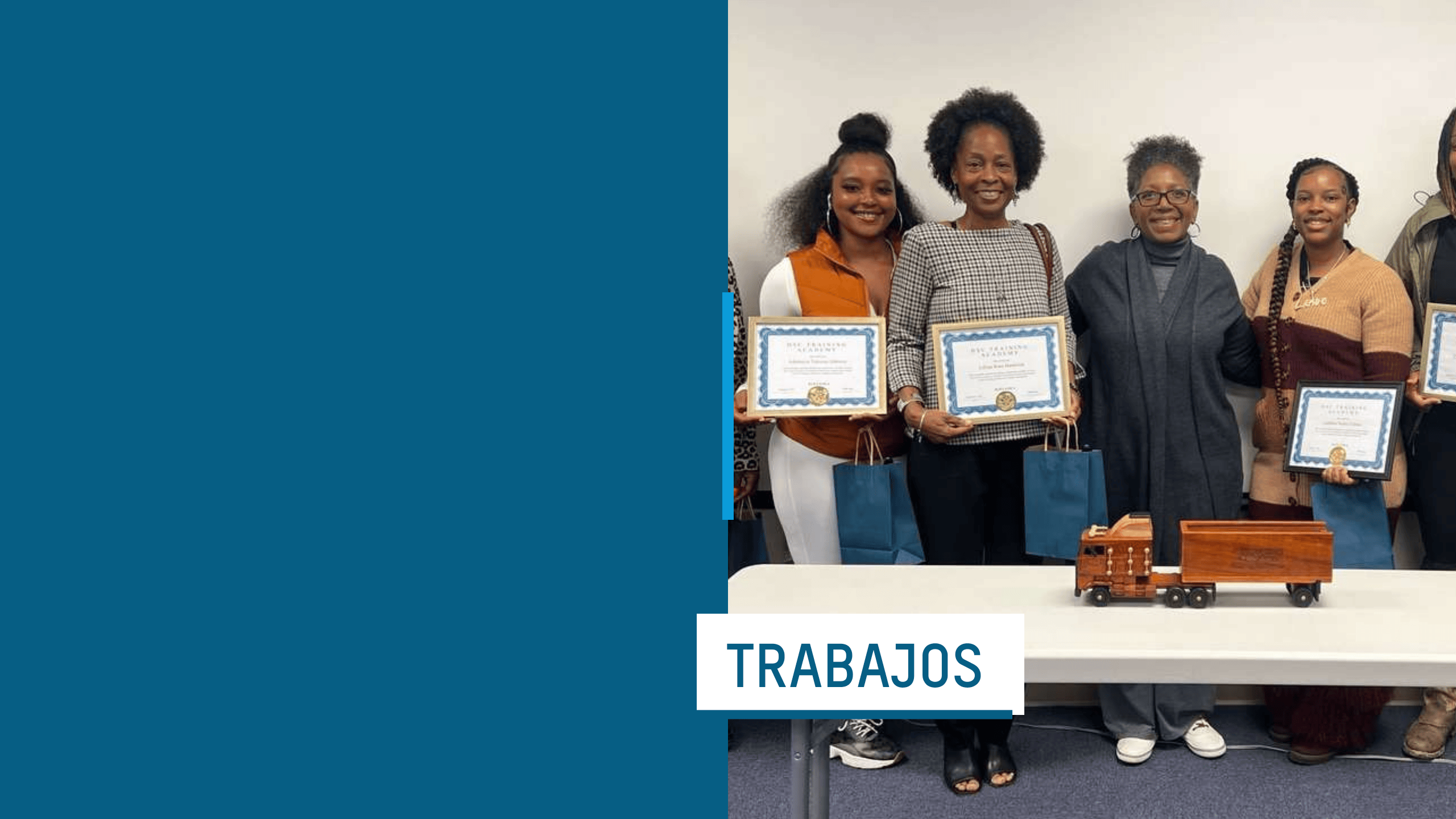 Participantes en formación en Igualdad en EE.UU.