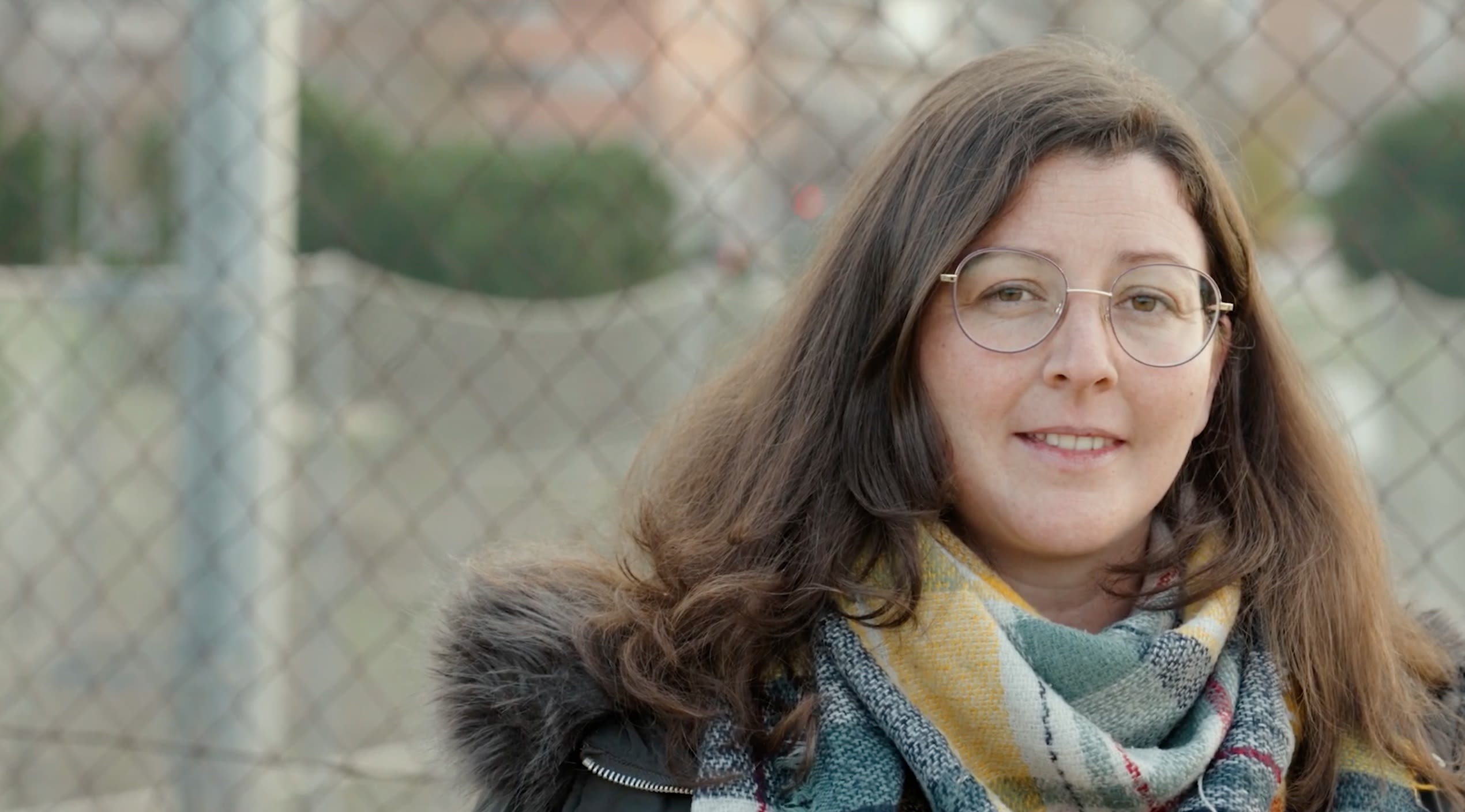 Rosa, una madre de dos hijos, de España.