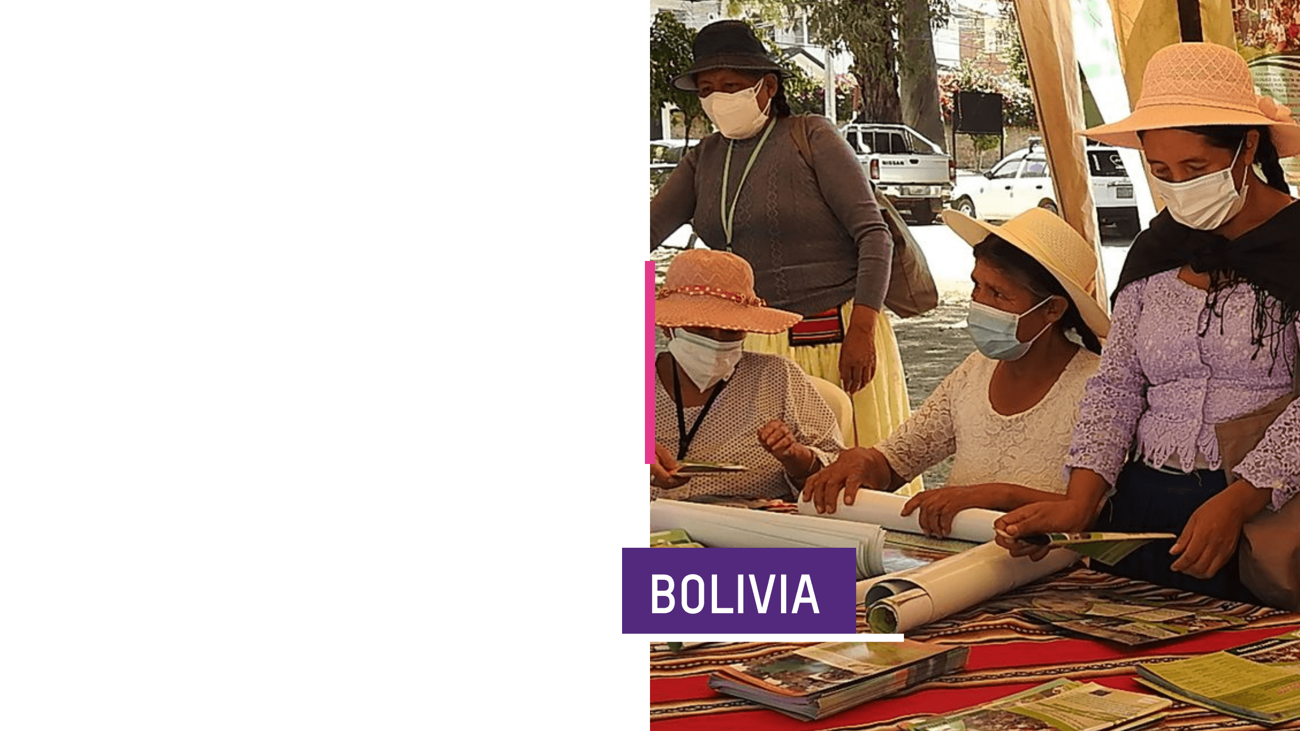 Trabajadoras del hogar en Bolivia explican los trabajos de cuidados que realizan.
