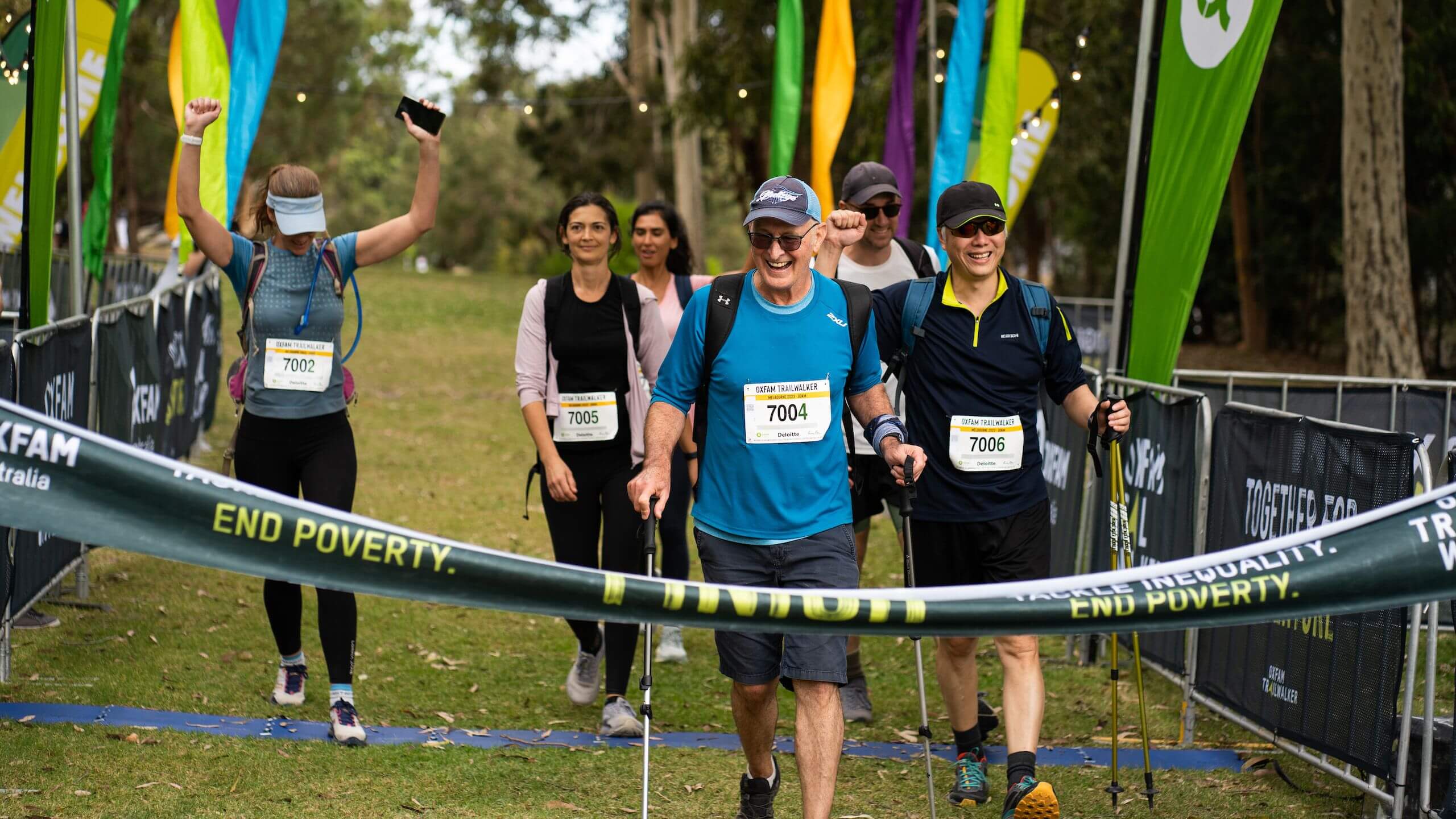 Edición de 2023 de la Trailwalker de Melbourne.
