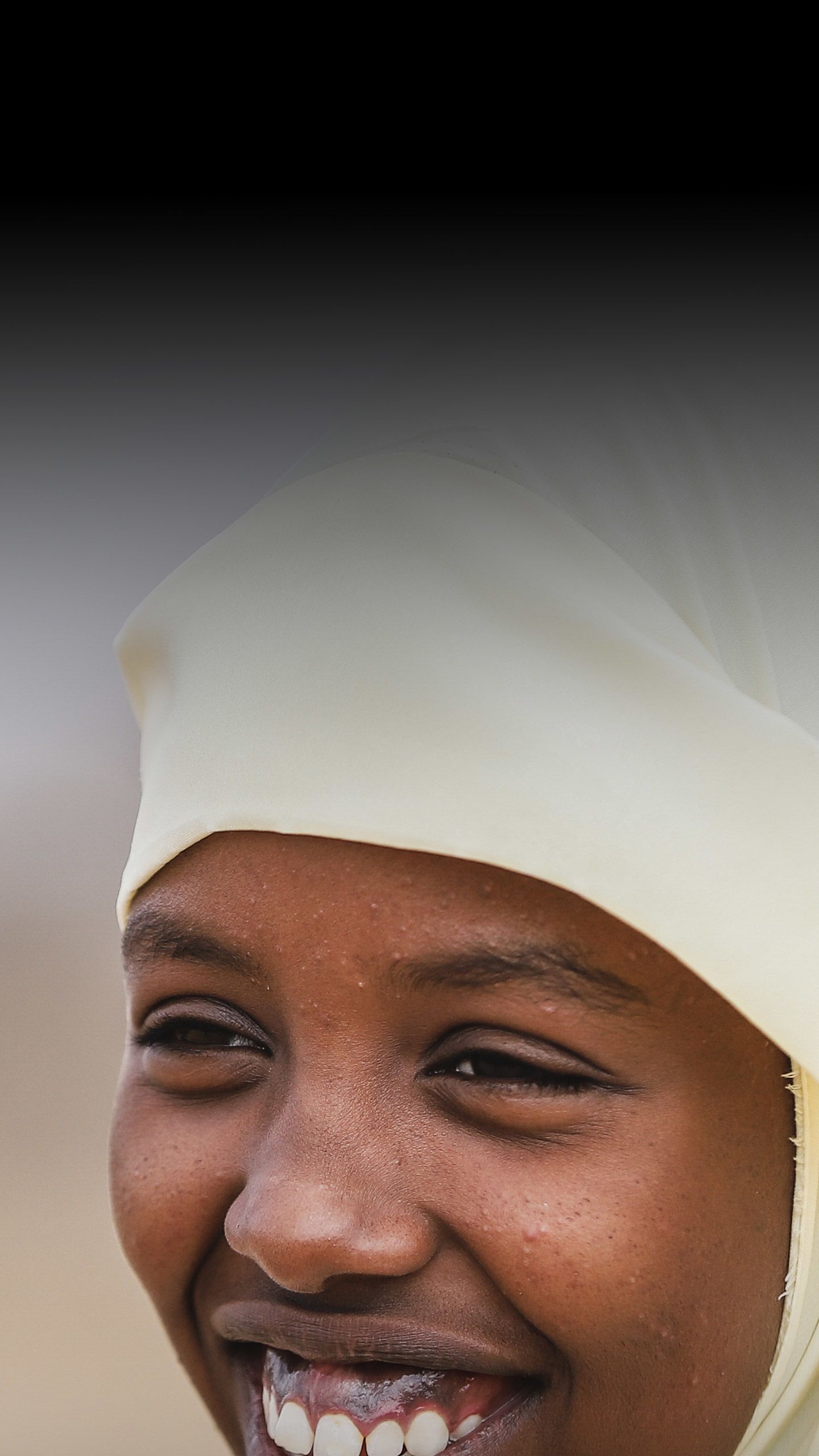 School girl participant of the reusable sanitary towel project