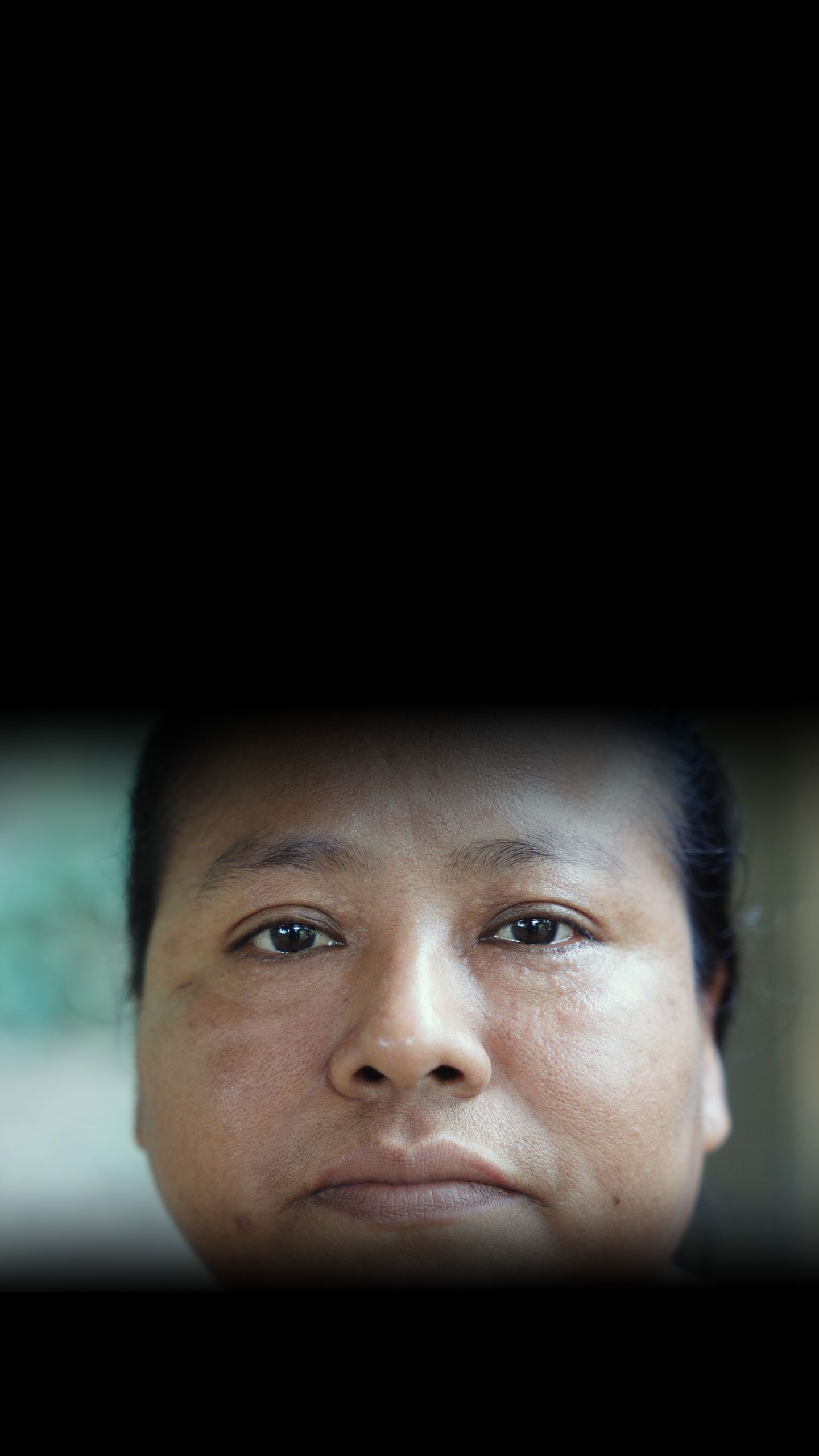  Close-up image of female farmer Florinda