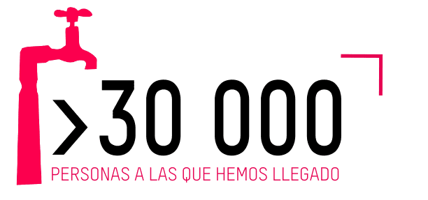 >30 000 PERSONAS A LAS QUE HEMOS LLEGADO